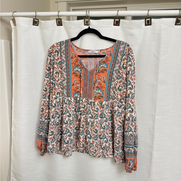 23 inches Ptp Bohemian style blouse - Picture 5 of 7